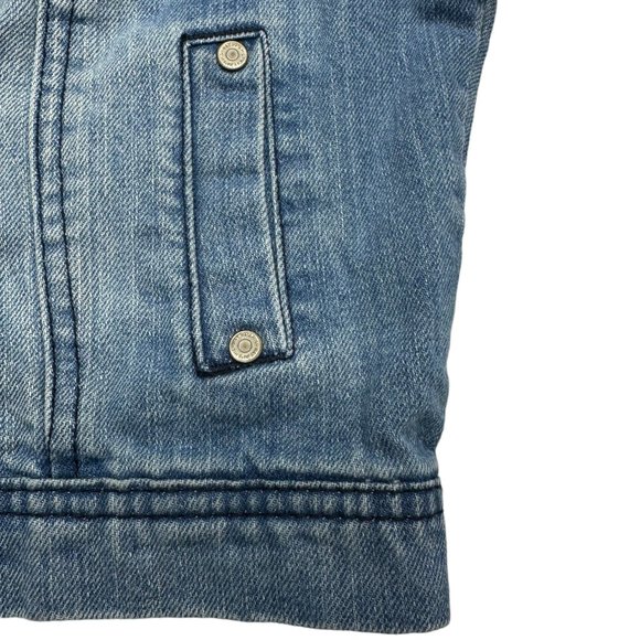 Highway Jeans Cropped Denim Jacket (M) - Picture 7 of 10